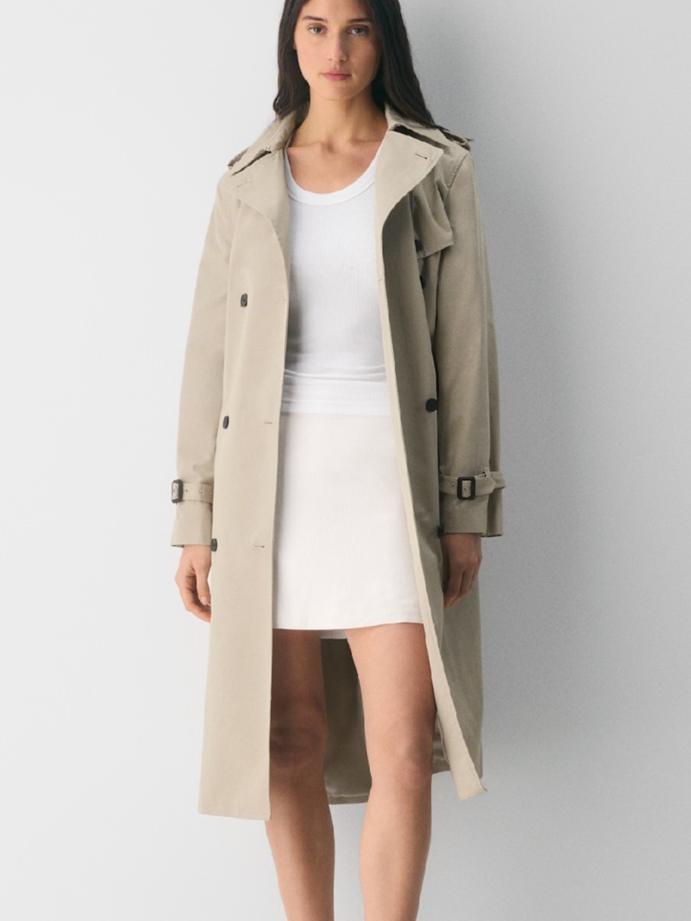 Aritzia Wilfred Classic Mini Skirt Crepette